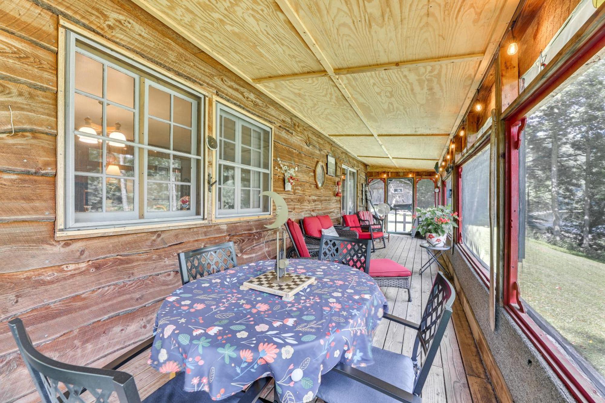 Charming Parsons Cabin With Grill On The Cheat River Exterior photo