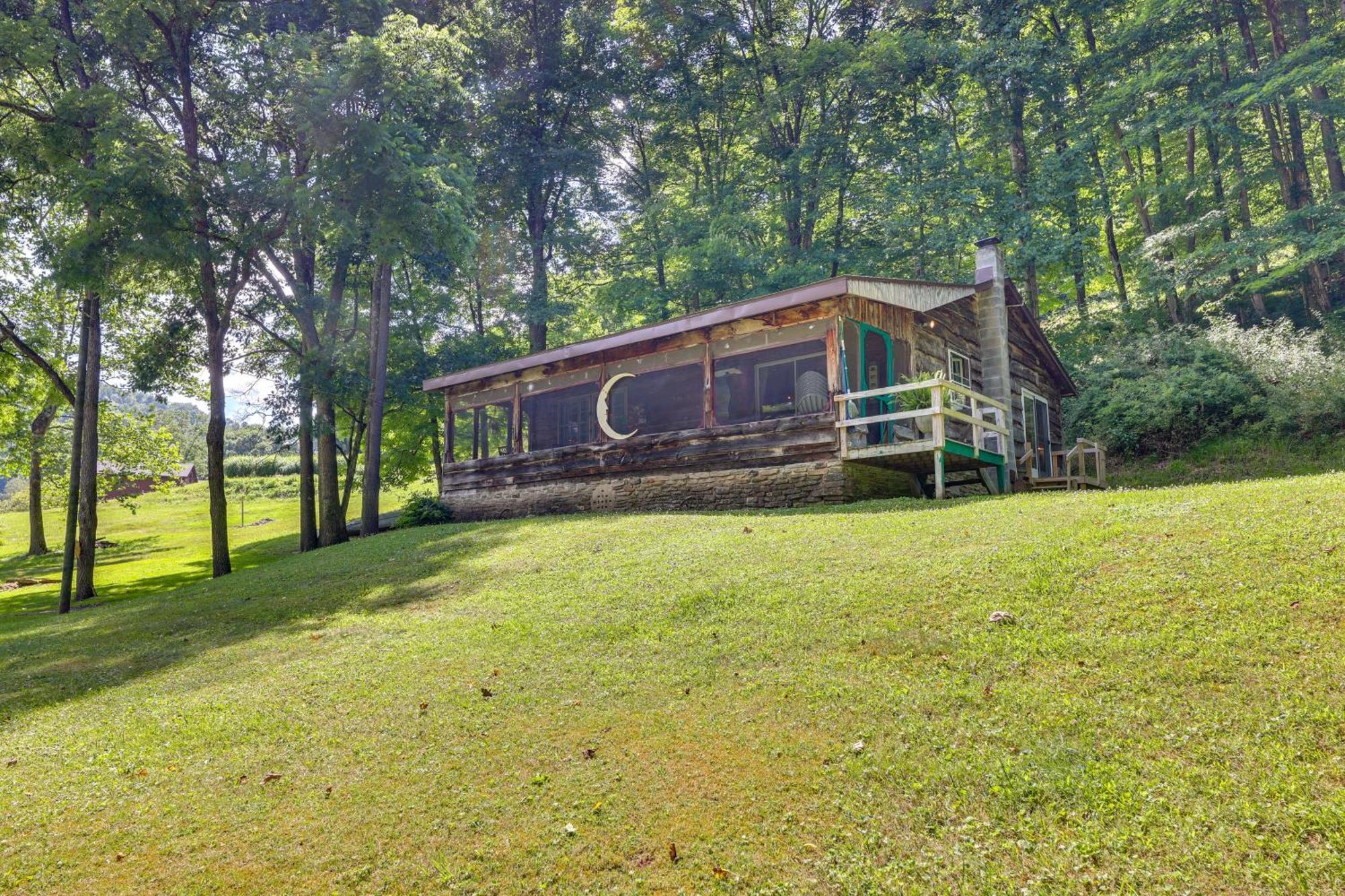 Charming Parsons Cabin With Grill On The Cheat River Exterior photo