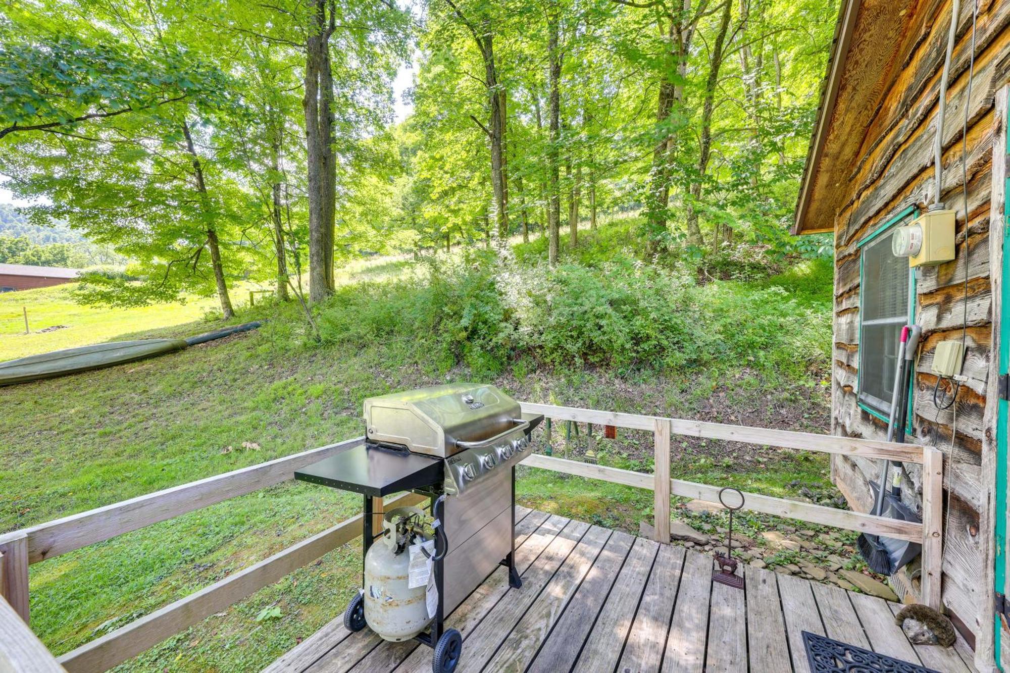 Charming Parsons Cabin With Grill On The Cheat River Exterior photo