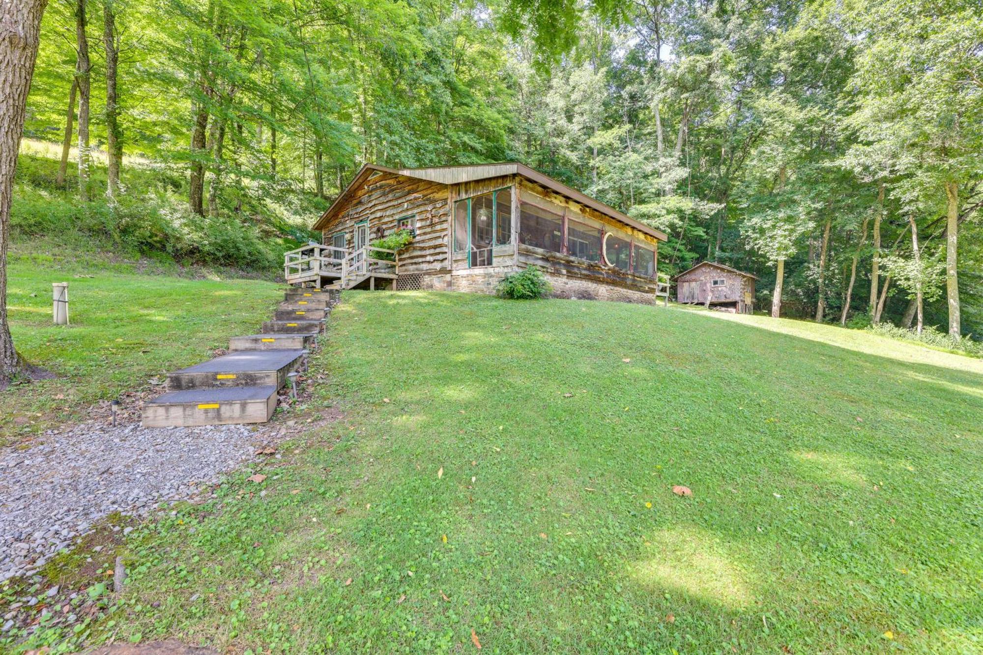 Charming Parsons Cabin With Grill On The Cheat River Exterior photo